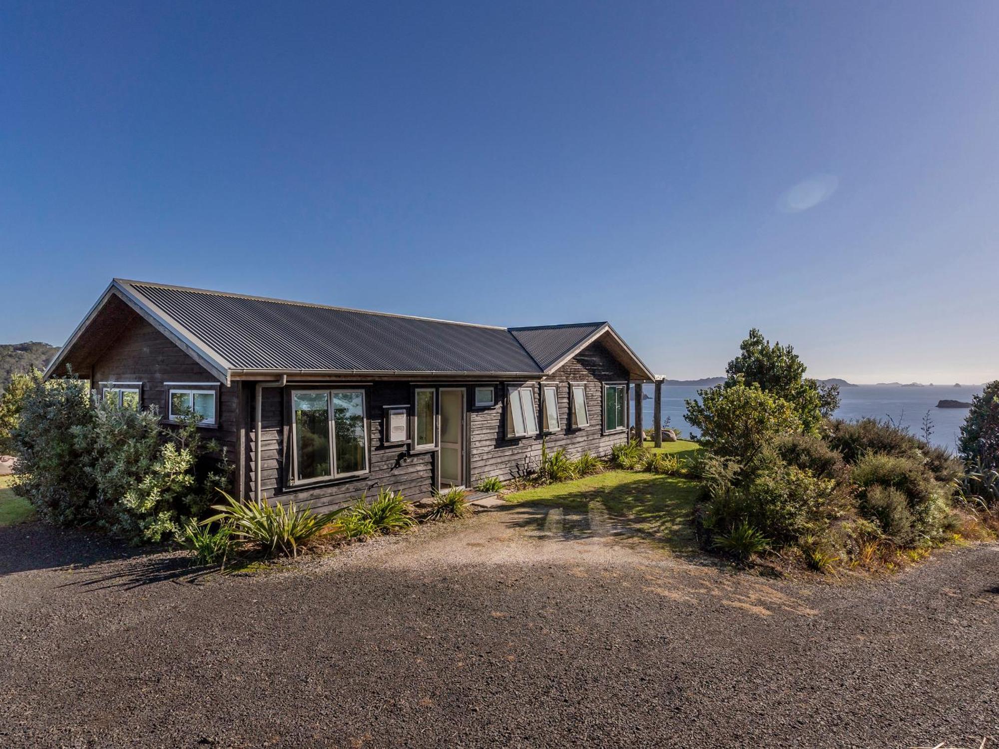 The Grandstand - Hahei Holiday Home Eksteriør billede