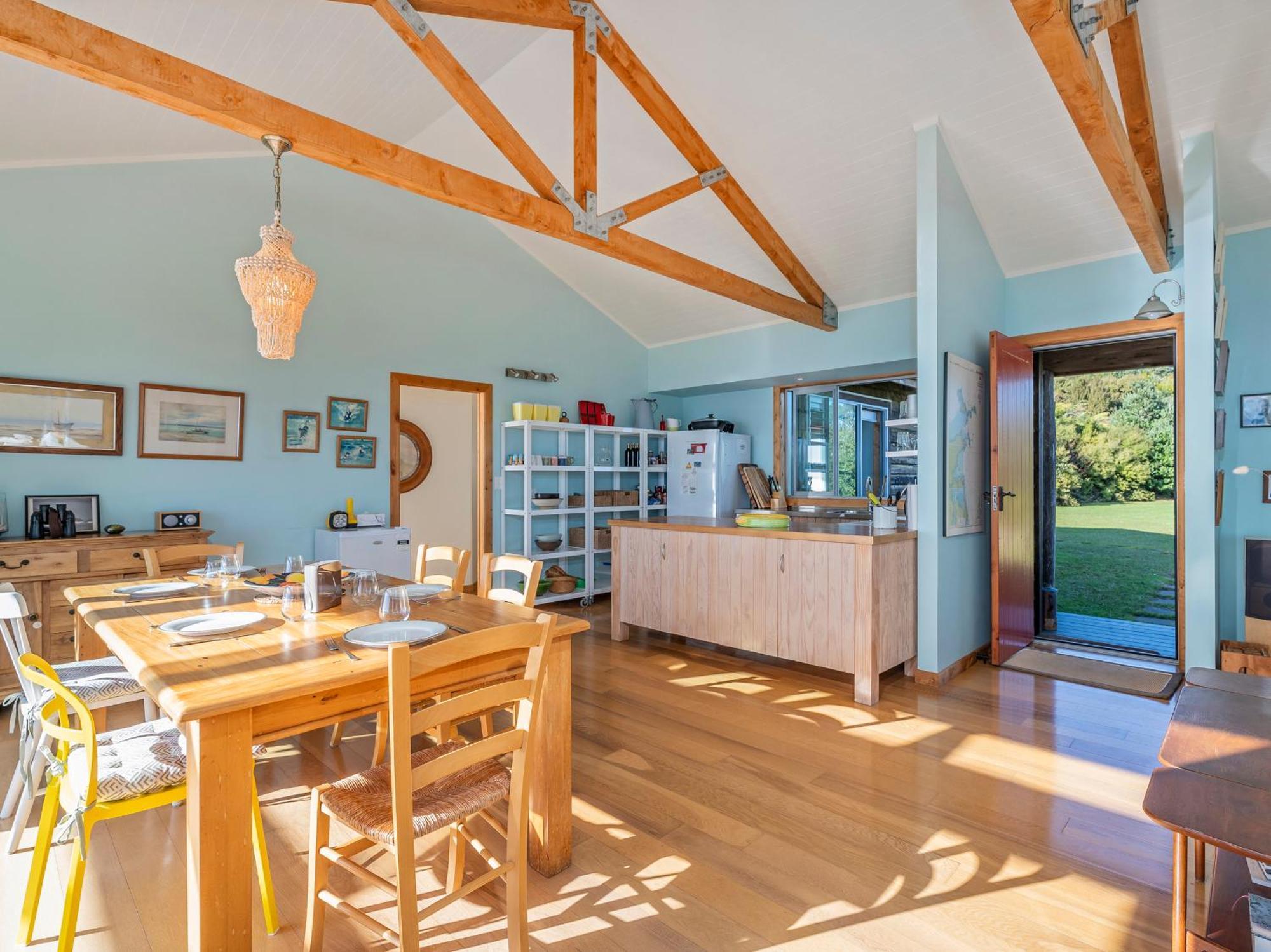 The Grandstand - Hahei Holiday Home Eksteriør billede